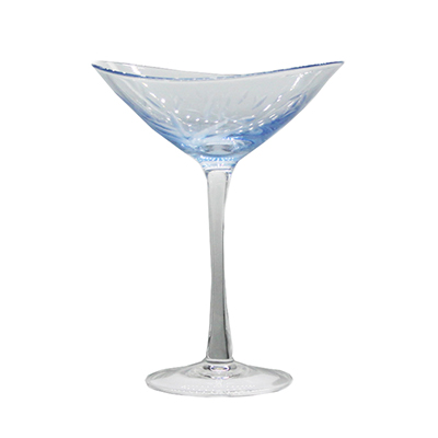 Verre à Martini Coral Sea 250ml - Bleu Clair