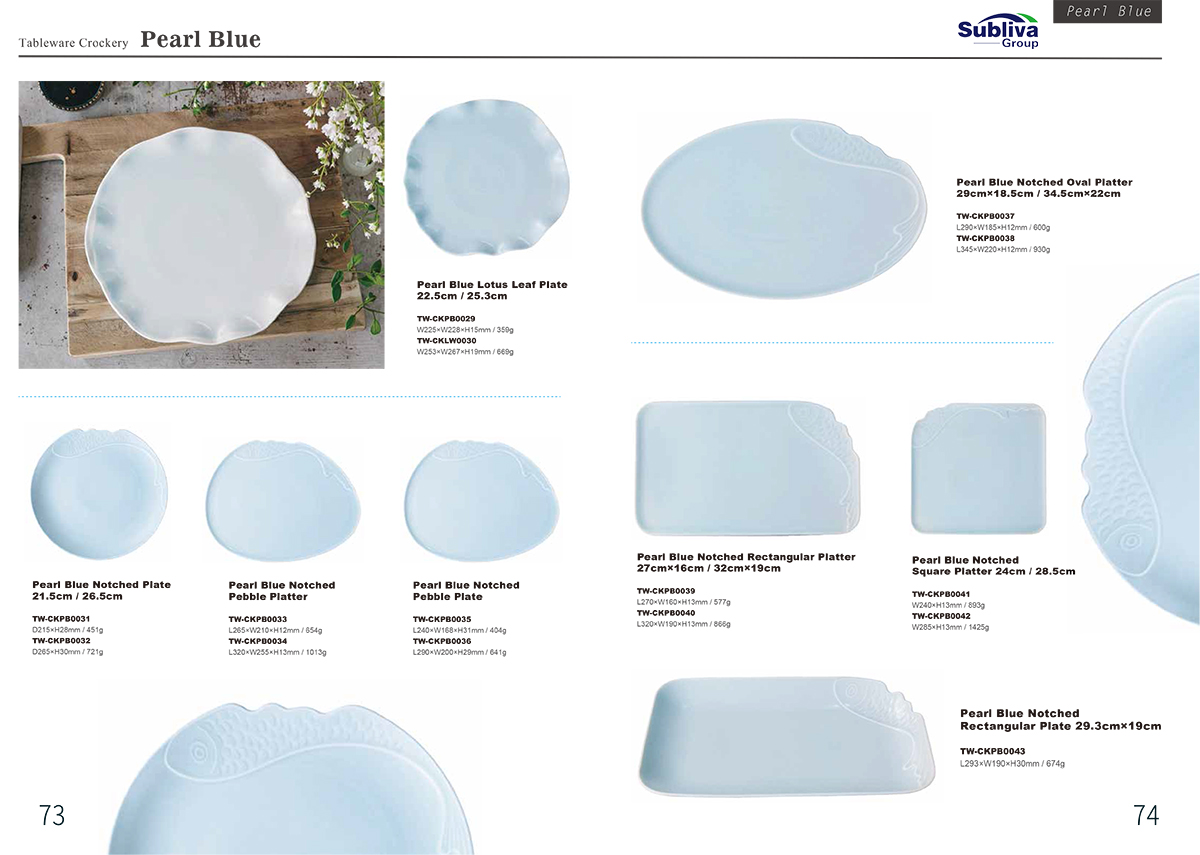 Subliva Tableware Brochure 2025-5
