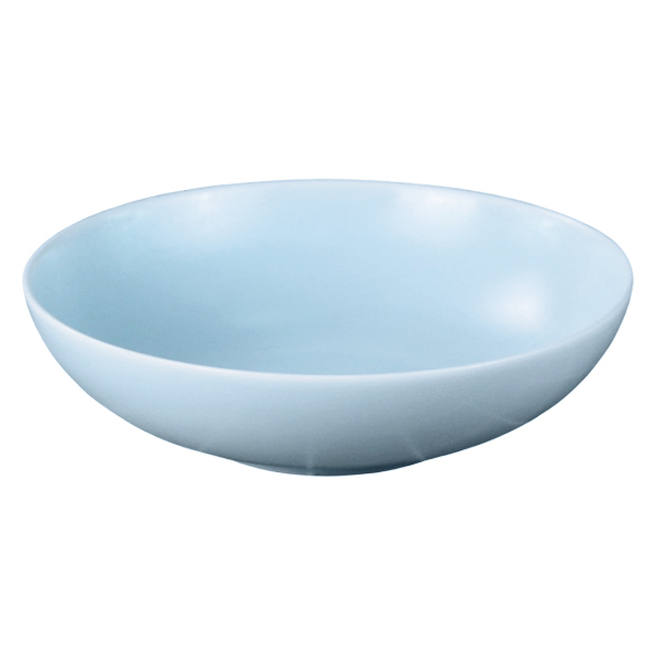 Pearl Blue Round Bowl