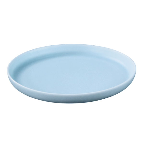 Pearl Blue Round Plate