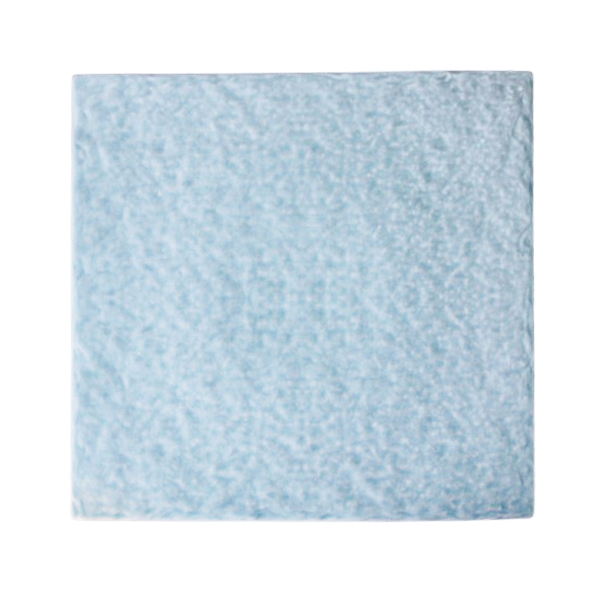 Pearl Blue Square Rocky Platter 24cm