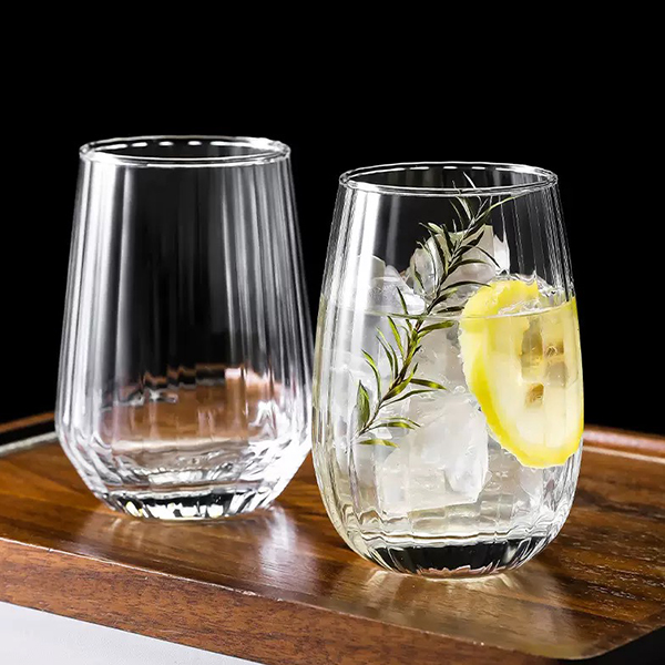Ribbed Drum Tumbler 400ml 2