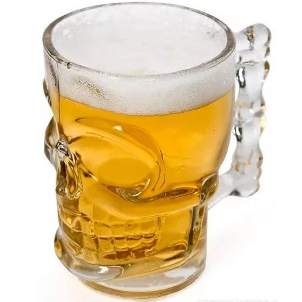 Caneca de Cerveja Crânio 450ml (2)