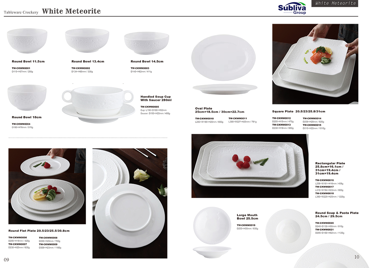 Subliva Tableware New Arrivals 2025-7