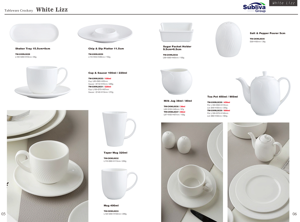 Subliva Tableware New Arrivals 2025-7
