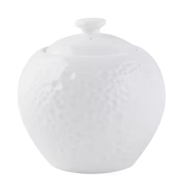 White Meteorite Sugar Pot 350ml