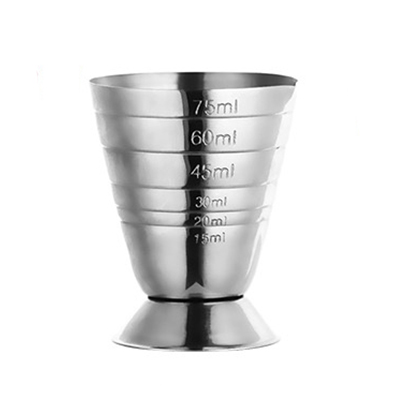 20/40ml Cocktail Measuring Cup 201 Stainless Steel Bar Bell Jigger Tool  Drink