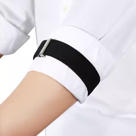 Adjustable Nylon Bartender Armband Sleeve - Black 2