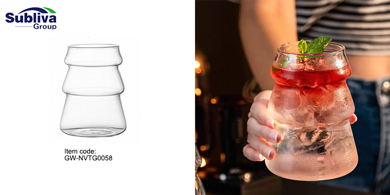 Christmas Tree Glass 500ml