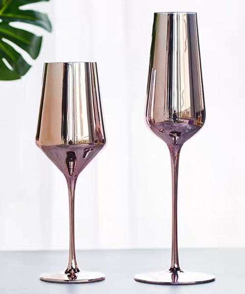 Copper Plated Eudora Champagne Flute 350ml 4