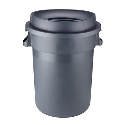 Cylinder Bin With Lid 120L