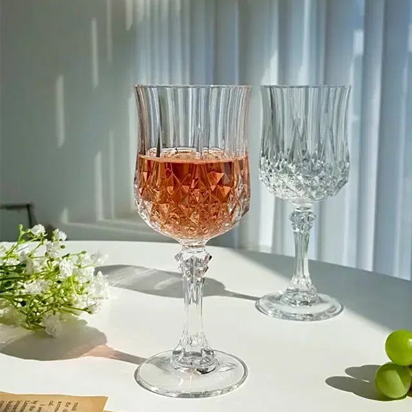 Diamond Tulip Wine Glass 210ml 2