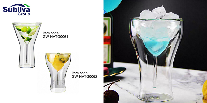 Double-Walled Martini Glass