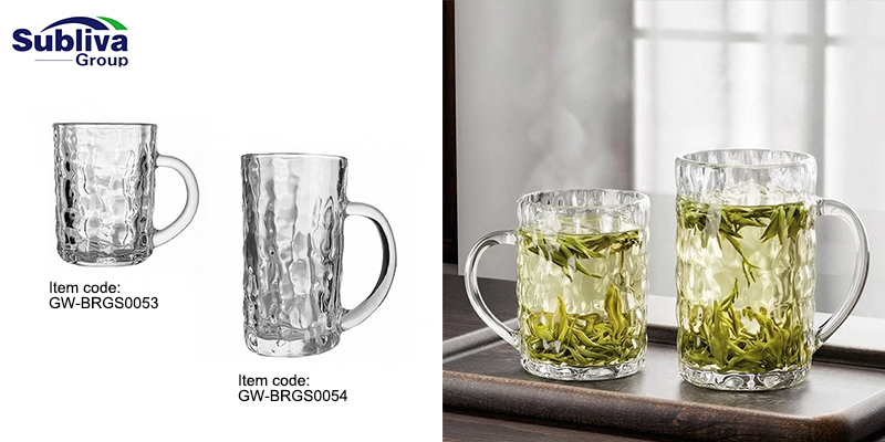 Glacier Beer Tankard 350ml&370ml