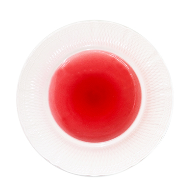 Red Tide Elysian Wide Rim Deep Plate