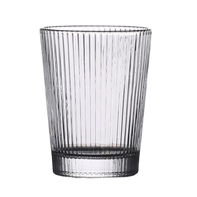 Ribbed Taper Hiball Glass 410ml