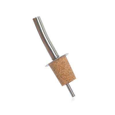 Stainless Steel Freeflow Pourer With Cork