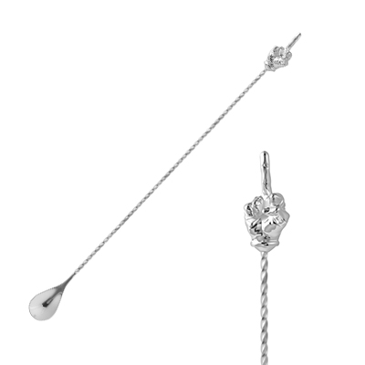 Stainless Steel Skyward Finger Bar Spoon 40cm