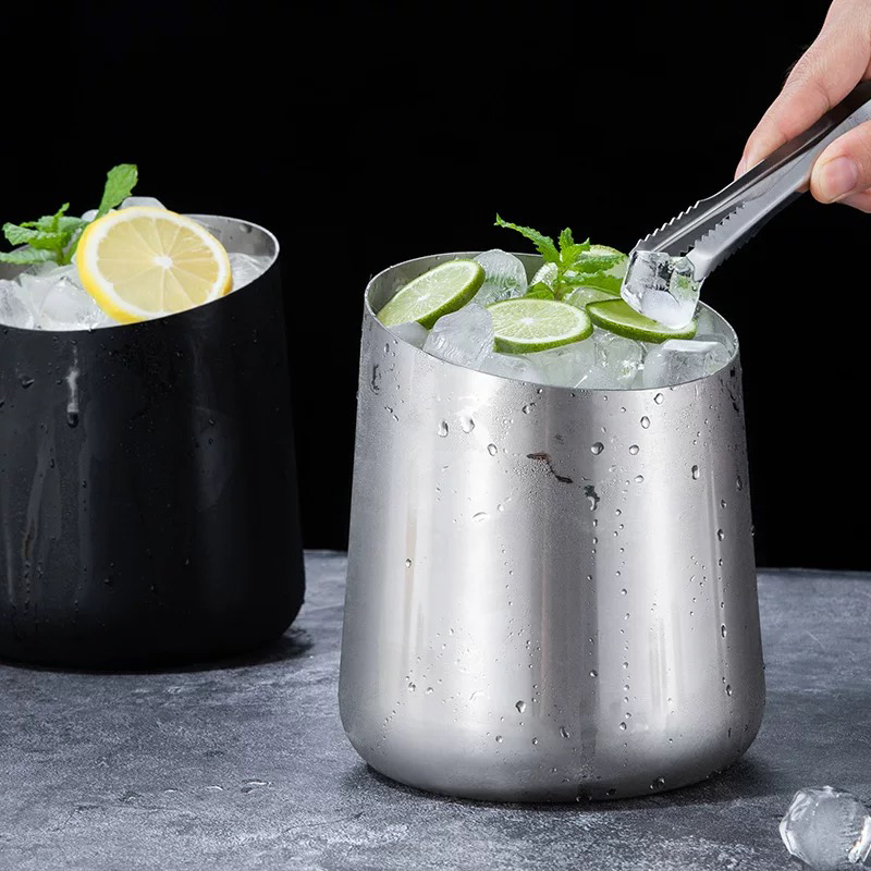 Stainless Steel Slanted Wine Cooler 1.5L-3