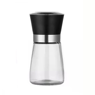 Taper Glass Salt & Pepper Mill 13cm