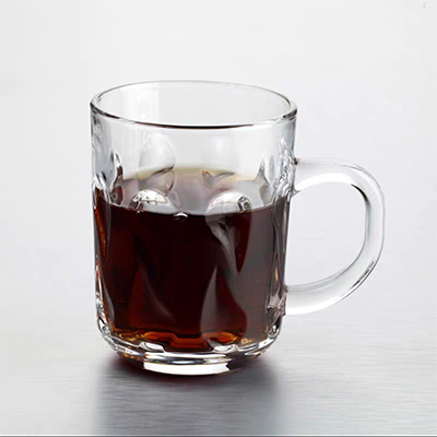 Teardrop Glass Coffee Cup 240ml 2