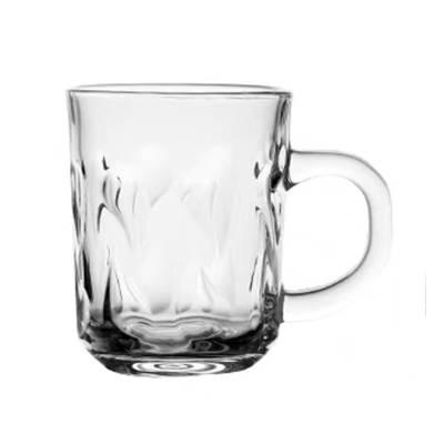 Teardrop Glass Coffee Cup 240ml