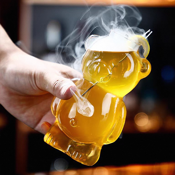 Teddy Bear Glass 320ml 4