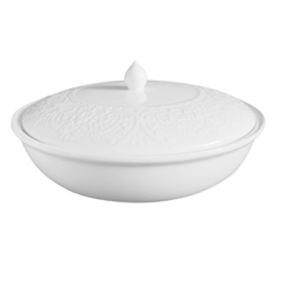 White Daphne Casserole Dish 26cm