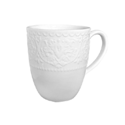 White Daphne Mug 340ml