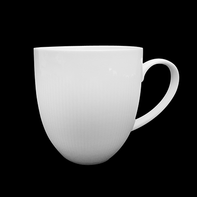 White Elara Mug 375ml