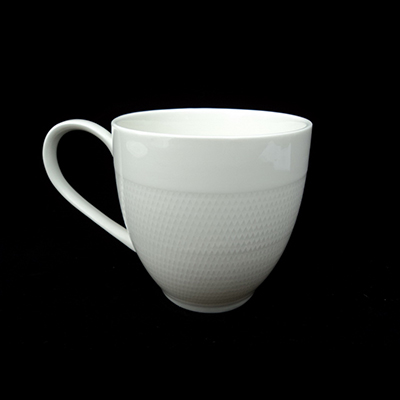 White Lattice Mug 350ml