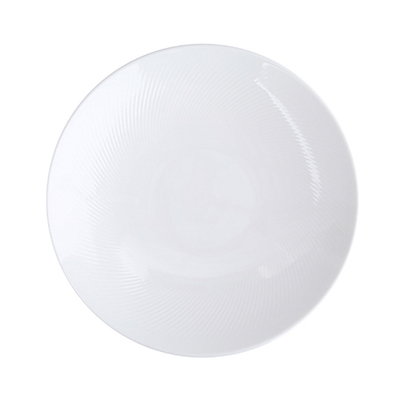 White Lizz Coupe Plate