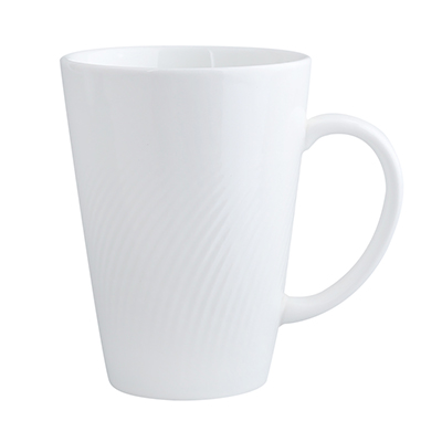 White Lizz Taper Mug 320ml