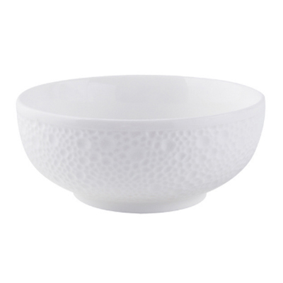 White Meteorite Round Bowl 13.4cm